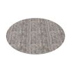 Sumptuously large round rug 