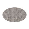 Sumptuously large round rug 