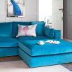 Luxury bespoke modular sofa with extra deep seating - Pictured in COM