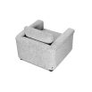 Delta Occasional Chair - Colmer Silver Grain