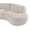 A contemporary sofa by Liang & Eimil with a stylish curved shape and timeless taupe upholstery