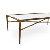 Cobra Coffee Table - Antique Brass