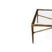 Cobra Coffee Table - Antique Brass
