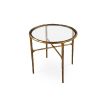 Cobra Side Table - Antique Brass