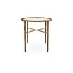 Cobra Side Table - Antique Brass
