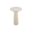 Romano Side Table – White Marble