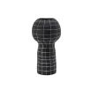 Lynton Ceramic Vase - Large - Black/White