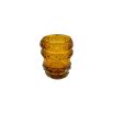 Bumble Glass Vase Amber - Small