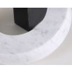 Link Marble Sculpture - Black & White