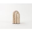 Empire Bookends - Beige Marble