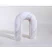 Arc Sculpture - White Marble