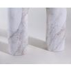 Arc Sculpture - White Marble