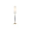 Duchamp Floor Lamp - Brushed Brass/Matt Black