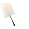 Duchamp Floor Lamp - Brushed Brass/Matt Black