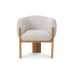 Lucca Dining Chair - Bilma Sand/Dry Honey Oak