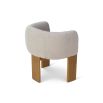 Lucca Dining Chair - Bilma Sand/Dry Honey Oak