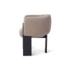 Lucca Dining Chair - Beverly Boucle Espresso Grey/Matt Black Oak