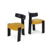 Albi Dining Chair - Morgan Ochre - Set of 2