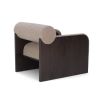 Elis Occasional Chair - Beverly Boucle Espresso Grey