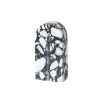 Tall black and white marble arch ornament
