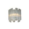 Quartz Wall Light - Polished Nickel