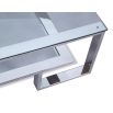 Mayfair Coffee Table - Polished S.S./Clear Toughened Glass