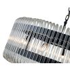 Mist Pendant Lamp - Antique Black/Clear Glass
