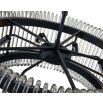 Mist Pendant Lamp - Antique Black/Clear Glass