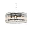 Mist Pendant Lamp - Antique Black/Clear Glass
