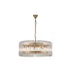 Mist Pendant Lamp - Brushed Brass/Clear Glass