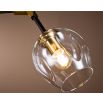Orbital Pendant Lamp - Matte Black/Clear