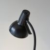 Tall black floor lamp