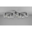 Orion Round Chandelier - Gunmetal & Dries