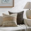 Elevate your space with the Lesley Woven Cushion, featuring intricate patterns and soft textures that add comfort and style to any room.
