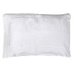 Luxury white linen bedding
