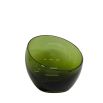 Green glass tealight holder accessory