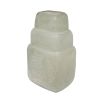 Stacked style vase in neutral finish