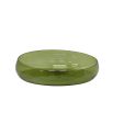 Green glass centrepiece bowl