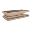 Shop the La Moda Petite Coffee Table by Caracole. Elegant design and compact size make it perfect for any stylish living space.