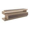 Discover the stylish La Moda Media Cabinet by Caracole, featuring chic storage solutions and elegant design perfect for any modern living space.
