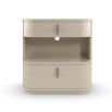 A simple yet sophisticated bedside table by Caracole