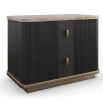 Rhythm Bedside Table - Black