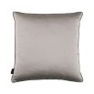 Luxurious grey and white abstract cushion