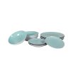 Blue 12-Piece Dinner Set: a contemporary and stylish addition to your dinnerware collection
