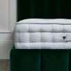 Luxurious medium/firm tension white mattress