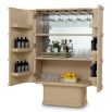Cabana Bar Cabinet - Washed Oak