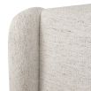 Mellory Bed Frame - Seashell Off-White