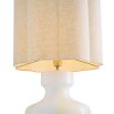 Lorena Table Lamp - White