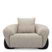 Siderno Armchair - Splendour Light Grey