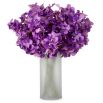 Real Touch Bouquet of Vanda Orchids - 24 pcs - Purple